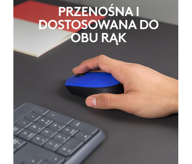 Mysz Logitech M171 wireless niebieska - 285733 - zdjęcie 8